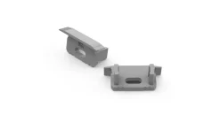 Endkappe für Aluminiumprofile 10mm - Silber