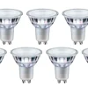 10er Pack - GU10 LED Spots - 1W entspricht 10W - 2700K Warmweiß - 120° Abstrahlwinkel