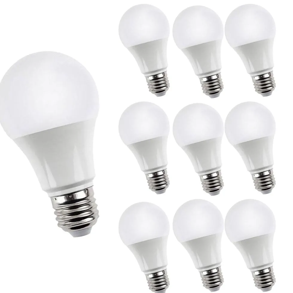 10er Pack - LED E27 Lampe - 15W - 3000K - entspricht 120W