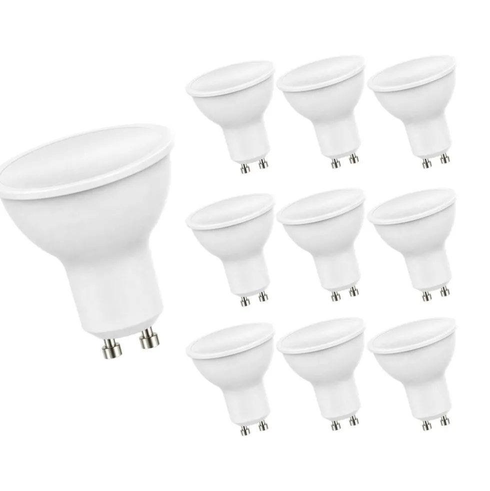 10er Pack - LED GU10 Strahler 4W 2700K Warmweiß entspricht 40W