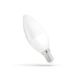 10er Pack - LED Lampe E14 - C37 6W entspricht 40-60W - 3000K Warmweiß