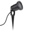 3er Set LED Gartenspot Sting 100cm Kabel - 3x 4W - 3000K - IP65 - Schwarz