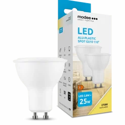 2er Set LED Wandlampe Außenbereich - 4x 2,8W - 2700K - Anthrazit