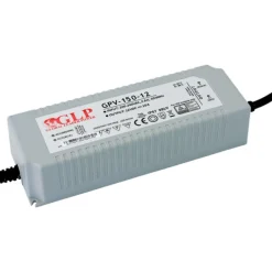 GLP LED Netzteil Transformator - 12V 120W - 10A - geeignet für 12V LED Beleuchtung - IP67 wasserdicht