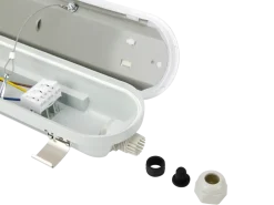 Hermetische LED-Feuchtraumleuchte RANGER PRIME DALI 4000K 40W IP66 120cm grau