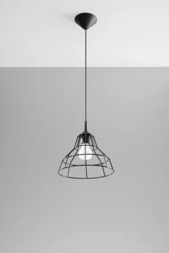 Hängeleuchte ANATA Schwarz - 1x E27 Fassung - max. 60W - exkl. LED's