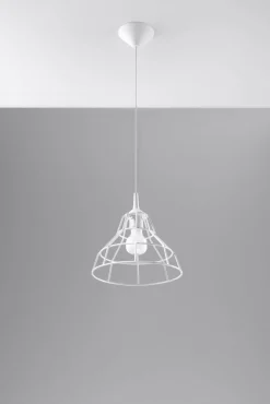 Hängeleuchte ANATA Weiß - 1x E27 Fassung - max. 60W - exkl. LED's