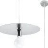 Hängeleuchte FLAVIO Grau - 1x E27 Fassung - max. 60W - exkl. LED's