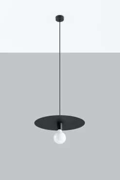 Hängeleuchte FLAVIO Schwarz - 1x E27 Fassung - max. 60W - exkl. LED's