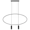 Hängeleuchte HOLAR 2 Schwarz - 2x GU10 Fassung - max. 2x40W - exkl. LED's