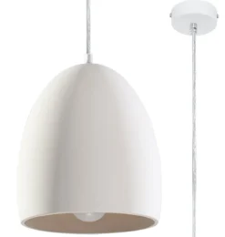 Hängeleuchte Keramik Lampe FLAWIUSZ - 1x E27 Fassung - max. 60W - exkl. LED's