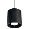 Hängeleuchte ORBIS 1 Schwarz - 1x GU10 Fassung - max. 40W - exkl. LED's