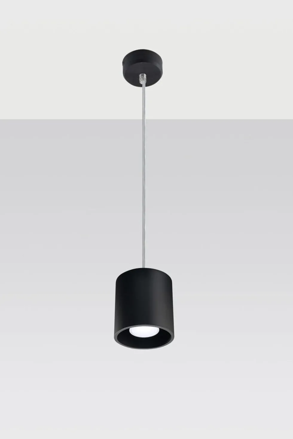 Hängeleuchte ORBIS 1 Schwarz - 1x GU10 Fassung - max. 40W - exkl. LED's