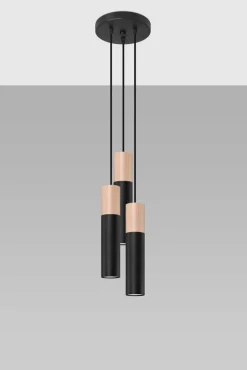 Hängeleuchte PABLO 3P Schwarz - 3x G9 Fassung - max. 3x40W - exkl. LED's