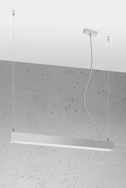 Hängeleuchte PINNE 67 Grau - 17W - 3179Lm - 3000K Warmweiß