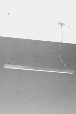 Hängeleuchte PINNE 150 Grau - 39W - 7200Lm - 3000K Warmweiß