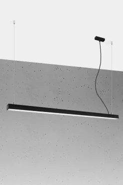 Hängeleuchte PINNE 150 Schwarz - 39W - 7200Lm - 4000K Neutralweiß
