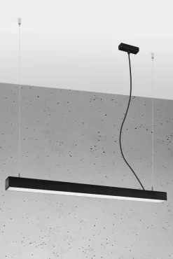 Hängeleuchte PINNE 90 Schwarz - 25W - 4600Lm - 3000K Warmweiß