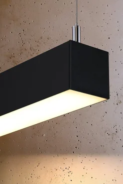 Hängeleuchte PINNE 117 Schwarz - 31W - 5100Lm - 3000K Warmweiß