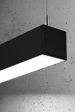 Hängeleuchte PINNE 117 Schwarz - 31W - 5100Lm - 4000K Neutralweiß