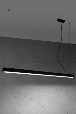 Hängeleuchte PINNE 117 Schwarz - 31W - 5100Lm - 4000K Neutralweiß