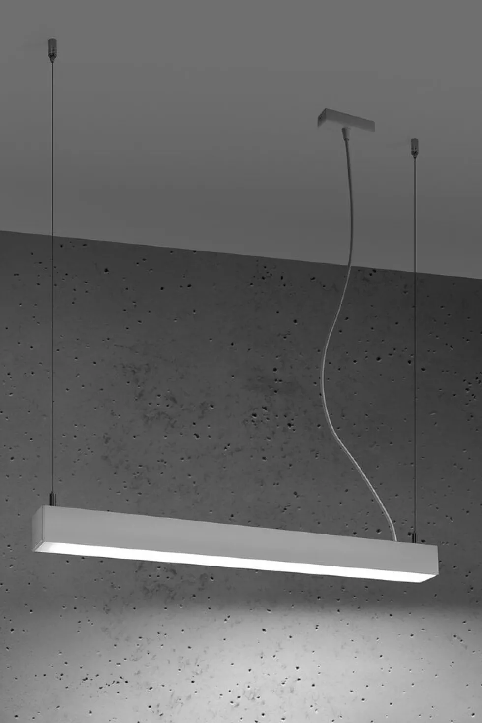 Hängeleuchte PINNE 67 Weiß - 17W - 3179Lm - 4000K Neutralweiß