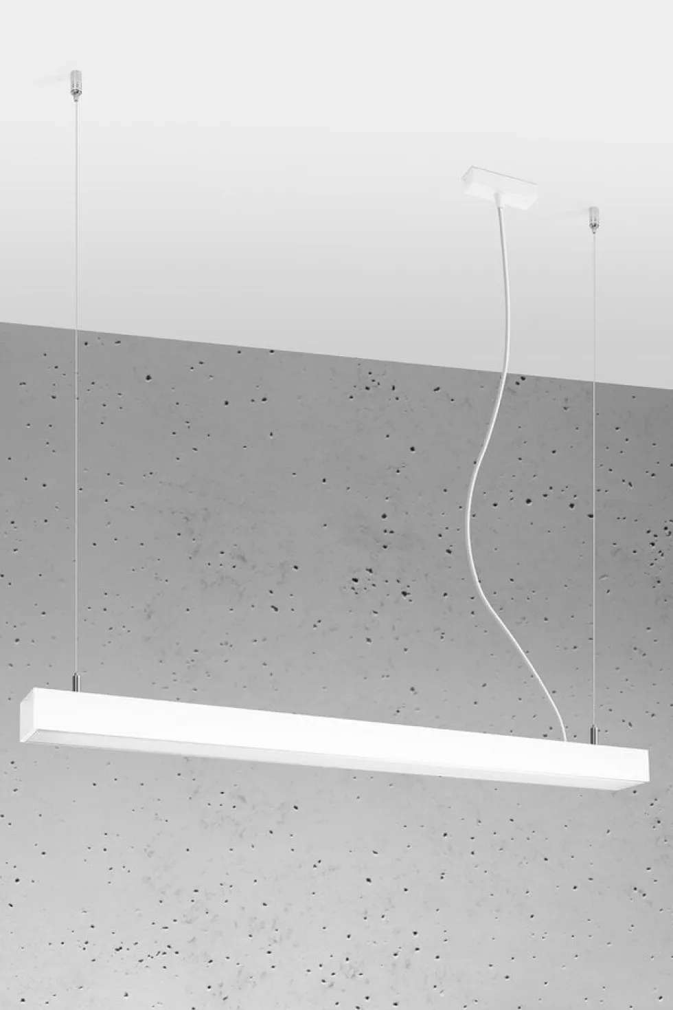 Hängeleuchte PINNE 90 Weiß - 25W - 4600Lm - 4000K Neutralweiß
