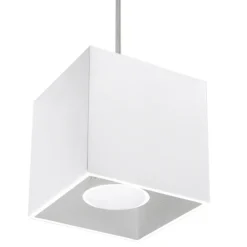 Hängeleuchte QUAD 1 Weiß - 1x GU10 Fassung - max. 40W - exkl. LED's