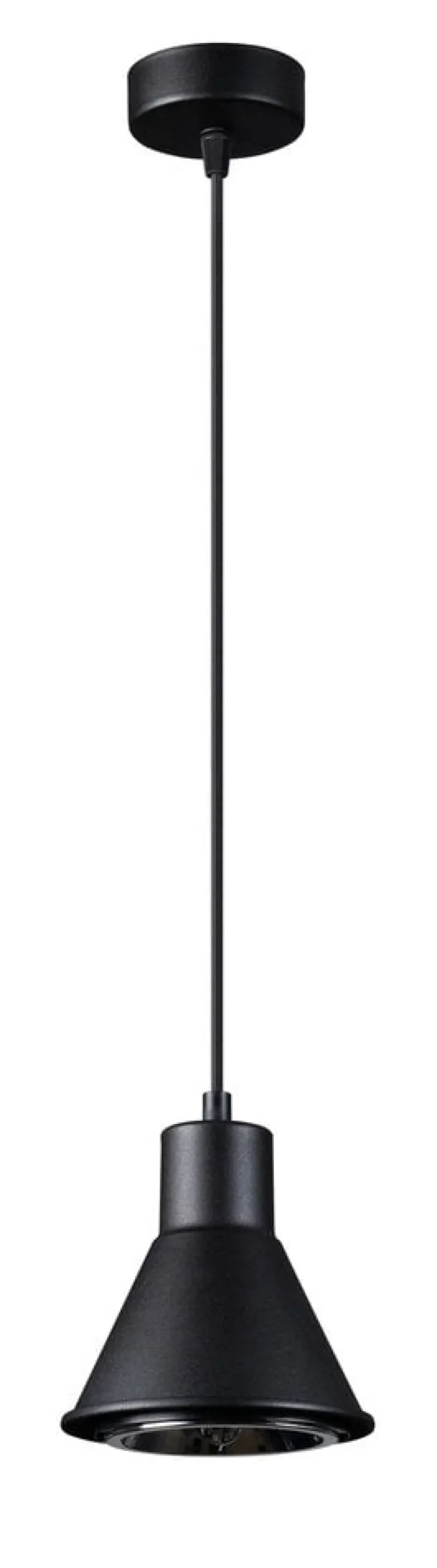 Hängeleuchte TALEJA 1 Schwarz - GU10 AR111 Fassung - exkl. LED's