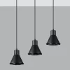 Hängeleuchte TALEJA 3 Schwarz - GU10 AR111 Fassung - exkl. LED's