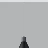 Hängeleuchte TALEJA 1 Schwarz - 1x E27 Fassung - max. 60W - exkl. LED's