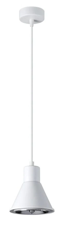 Hängeleuchte TALEJA 1 Weiß - GU10 AR111 Fassung - exkl. LED's