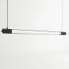 Hängeleuchte VALO Schwarz - 1x T8 Fassung - max. 14W - exkl. LED's