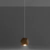 Hängeleuchte WOODY Holz Natur - 1x GU10 - max. 40W - exkl. LED's