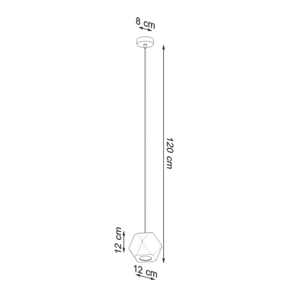 Hängeleuchte WOODY Holz Natur - 1x GU10 - max. 40W - exkl. LED's