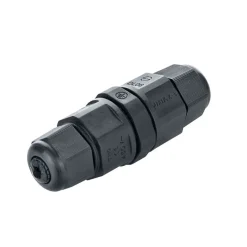 IP68 Kabelmuffe PRO LINE – 0.5 - 2.5mm² - Wasserdichter 3-poliger Verbinder – Für 2/3-adrige Kabel – Ø 6–11mm | für Garten & Außenbereich