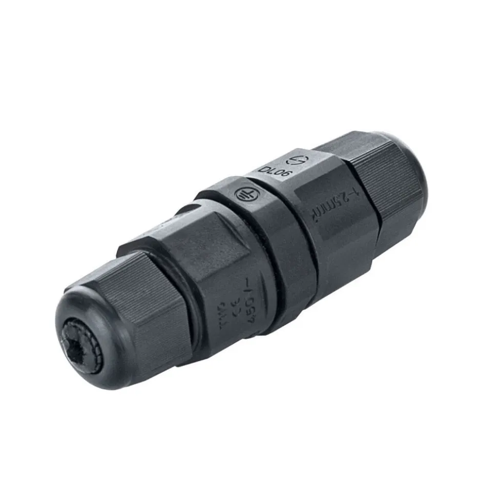 IP68 Kabelmuffe PRO LINE – 0.5 - 2.5mm² - Wasserdichter 3-poliger Verbinder – Für 2/3-adrige Kabel – Ø 6–11mm | für Garten & Außenbereich
