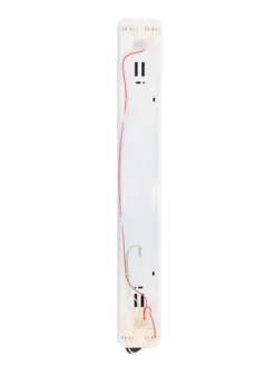 Komplettset - 150cm Einzelfassung - IP65 Feuchtraum -Wannenleuchte + 25W LED Leuchtstoffröhre 4000K - 840 - Neutralweiß