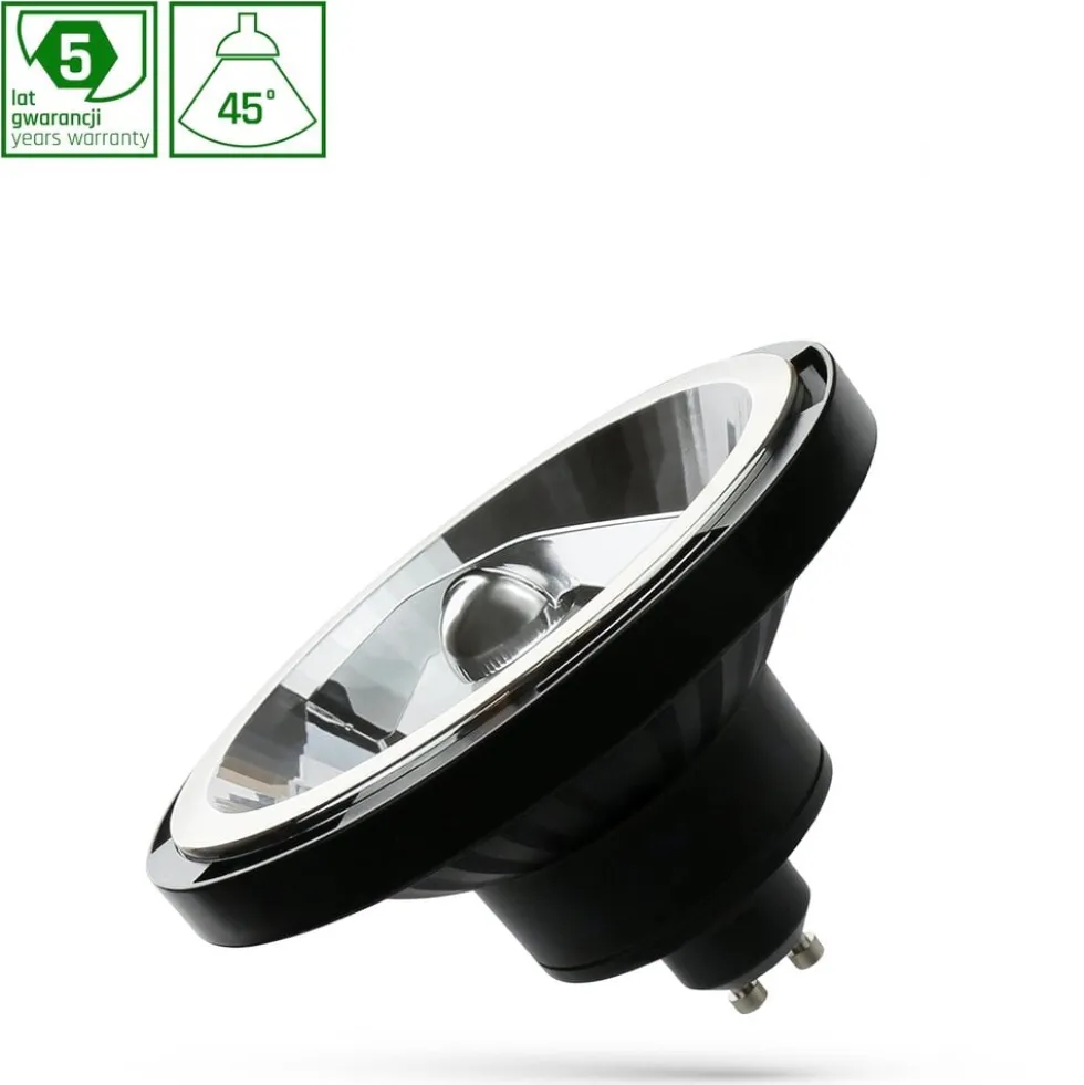 LED AR111 GU10 230V - 12W entspricht 100W - 4000K Neutralweiß - nicht dimmbar - 45° Abstrahlwinkel
