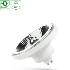 LED AR111 GU10 230V – 12W – 3000K Warmweiß – 45° Abstrahlwinkel