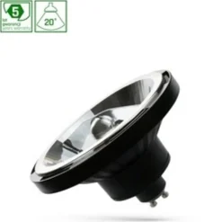 LED AR111 GU10 230V – 12W – 3000K Warmweiß – 15° Abstrahlwinkel