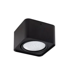 LED AR111 Strahler Einbaurahmen Schwarz viereckig - für 1 LED AR111 Spot