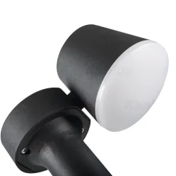 LED Außenlampen- / Gartenleuchtenständer - IP54 - 7.5W - 4000K Neutralweiß- verstellbar - 80cm hoch