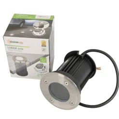 LED Bodenspot GU10 - IP67 - Rund Alu - 108mm | Einbaumaß 100mm - 230V