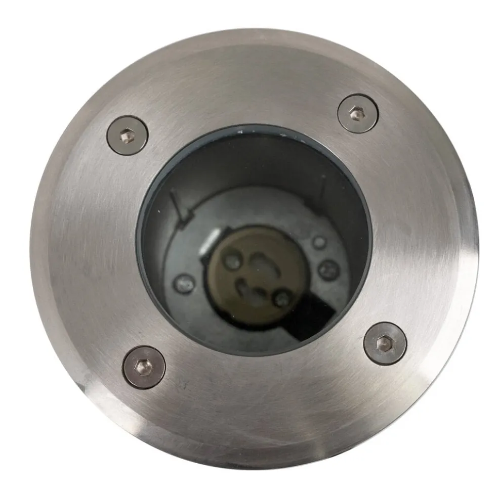 LED Bodenspot GU10 - IP67 - Rund Alu - 108mm | Einbaumaß 100mm - 230V