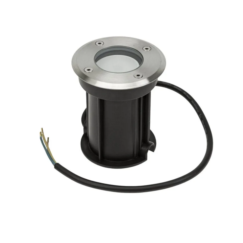 LED Bodenspot GU10 - IP67 - Rund Alu - 108mm | Einbaumaß 100mm - 230V
