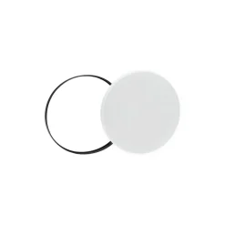 LED Deckenleuchte Nymphea Weiß/Schwarz18W 2050lm - 860 Tageslichtweiß | 250mm - IP54