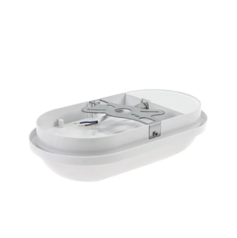 LED-Deckenleuchte - oval - mit Sensor - 20W 4000K - IP54 - 230V