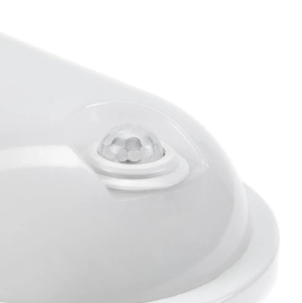 LED-Deckenleuchte - oval - mit Sensor - 20W 4000K - IP54 - 230V