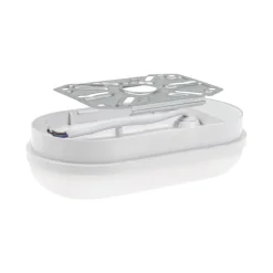 LED Deckenleuchte oval - 8W 4000K - IP54 spritzwassergeschützt